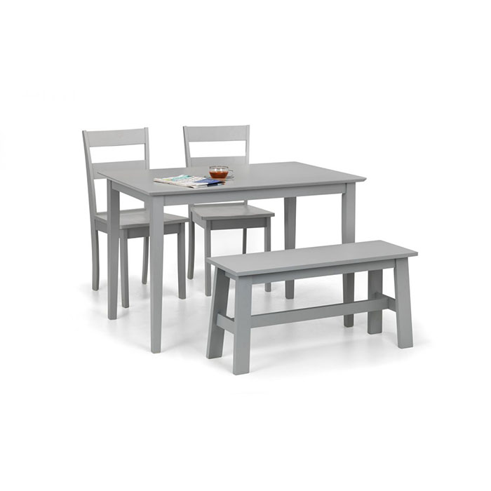 Kobe Dining Set (Bench & 2 Chairs)